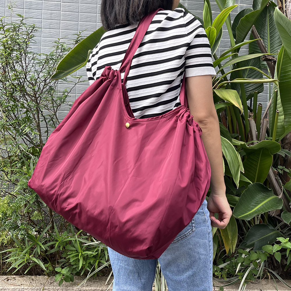 超大容量折叠便携环保购物袋尼龙