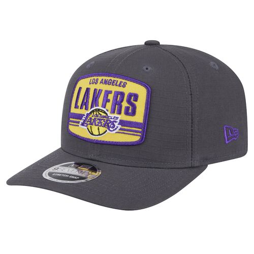 美国代购正品New Era洛杉矶湖人队棒球帽微弯帽子吸湿排汗Lakers