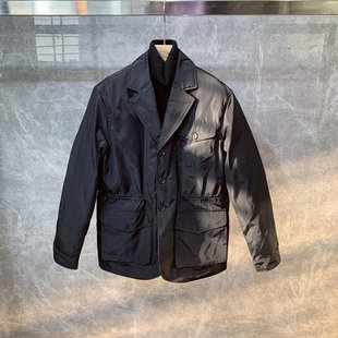 领棉衣外套男士 韩版 工装 新款 棉服棉袄 式 西装 猎装 2025冬季 潮流时尚