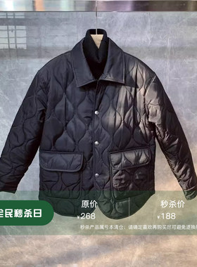 2024冬季外套翻领韩版潮流时尚