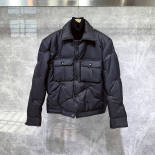 2025冬季新款翻领高级感棉服男士韩版潮ins港风痞帅工装棉衣外套