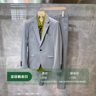 结婚单西服男商务正装 韩国修身 潮流青年时尚 韩版 小西装 外套男士