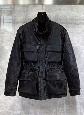 工装加厚棉服猎装式棉衣外套痞帅