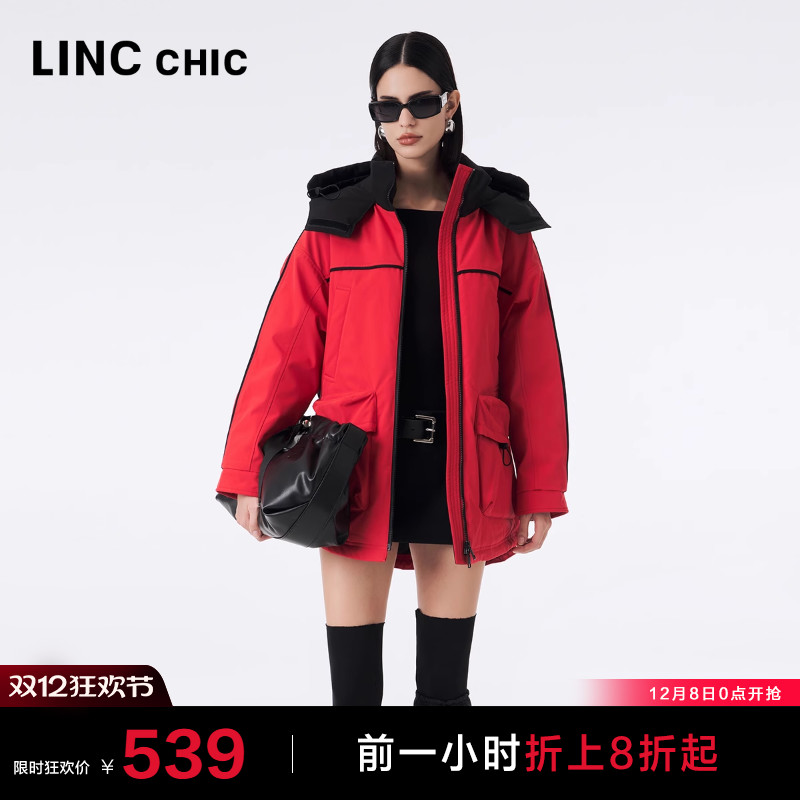 都市机能派克中长款羽绒服