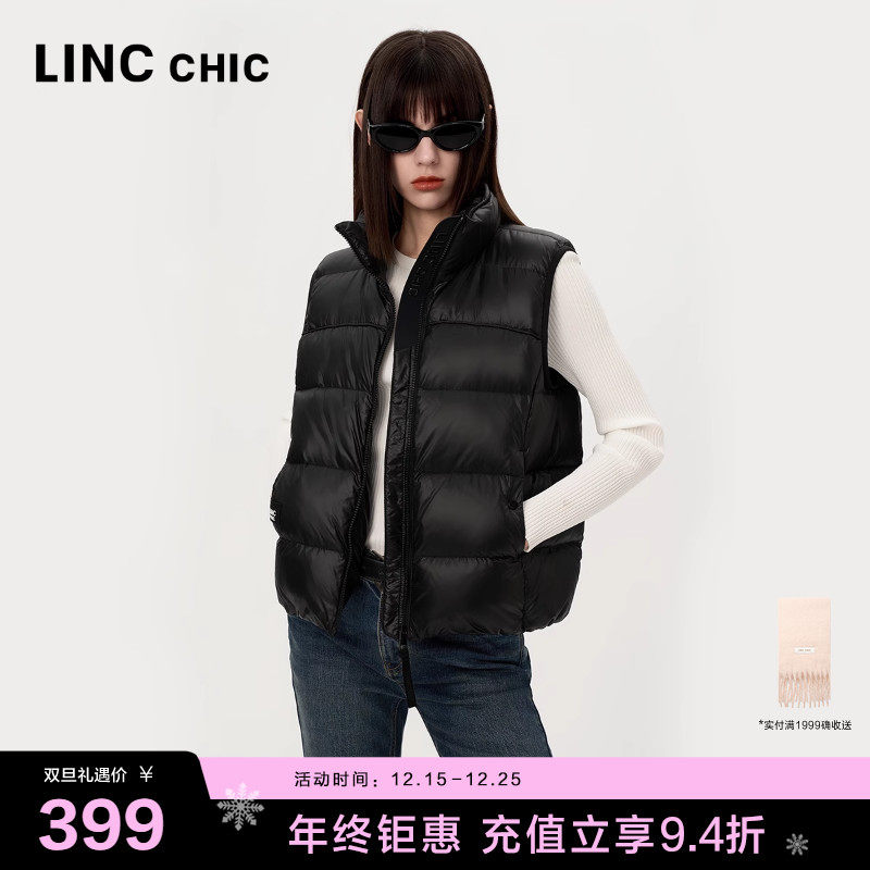 排骨羽绒背心实用经典羽绒马甲