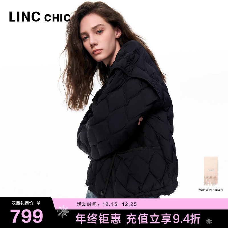 超轻量无胆防钻绒羽绒服