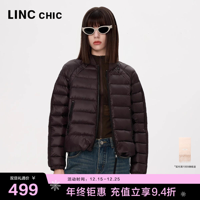 户外机能感短款羽绒服