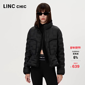 LINCCHIC金羽杰短款 轻薄羽绒服上衣女1306 新款 羽绒服女款 春季