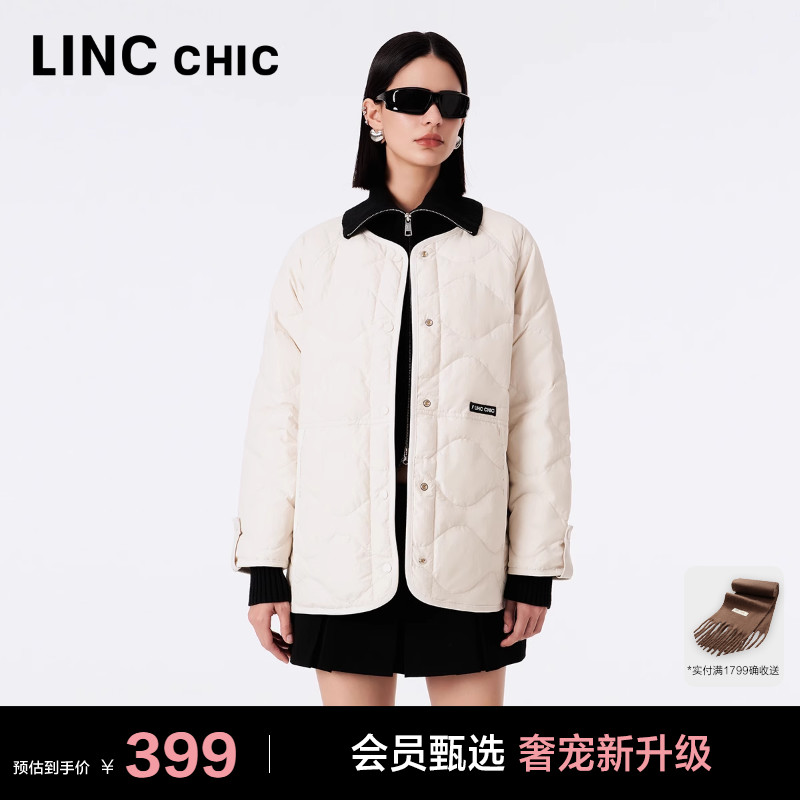 LINC罩衫轻薄羽绒外套