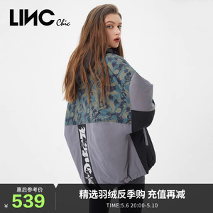 LINCCHIC金羽杰羽绒服女轻薄短款羽绒服女外套女秋冬款Y21802111