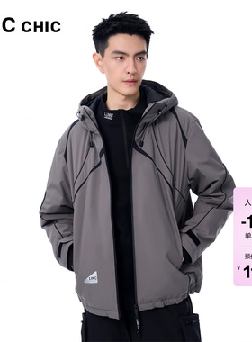 LINCCHIC金羽杰轻薄羽绒服男机能连帽轻薄羽绒服外套CP款1510