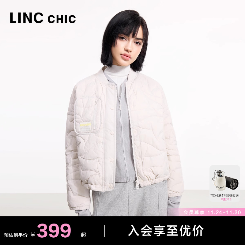 LINC短款轻薄羽绒服外套