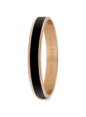 Halcyon Days轻奢金边手镯小众简约气质高级感手环送女友生日礼物