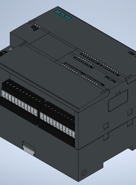 EPLAN部件库西门子200smartPLC系列原理图 2D 3D宏edz元件库