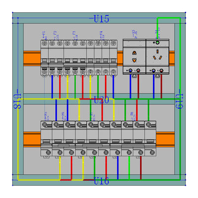 EPLAN施耐德空开断路器IC65NC120H原理图2D3D宏edz部件库元件软件