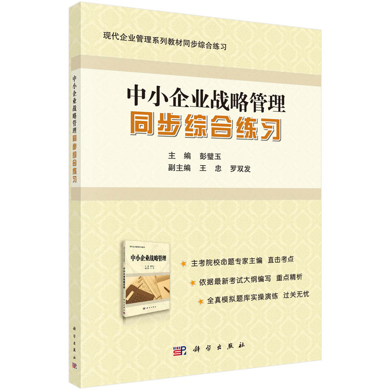 中小企业战略管理同步综合练习/彭璧玉著