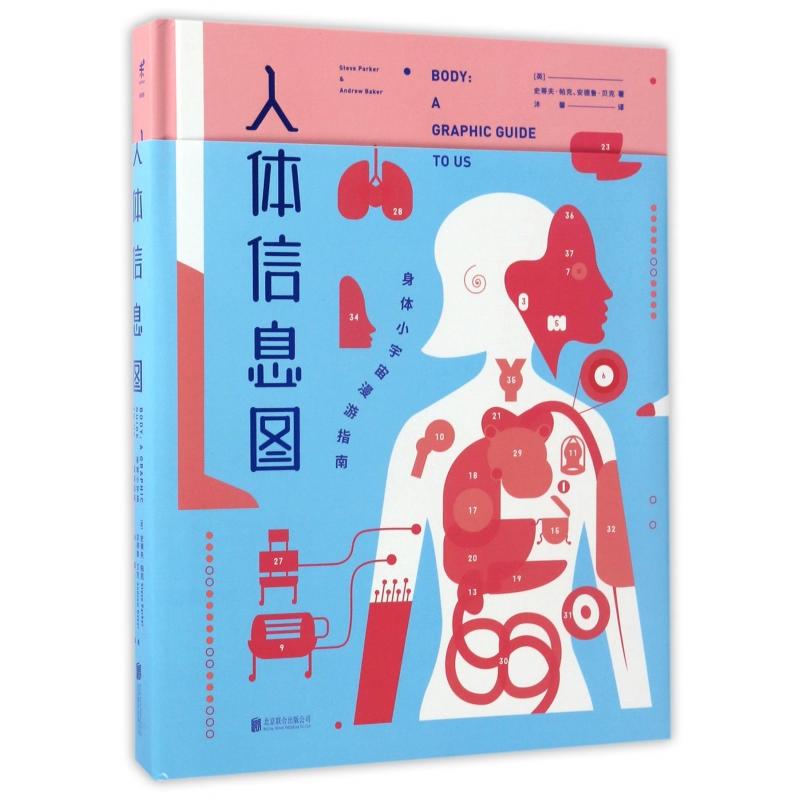 asy 人体信息图(身体小宇宙漫游指南)(精) (英)史蒂夫·帕克//安德鲁·贝克|译者:沐馨 9787550296466 北京联合