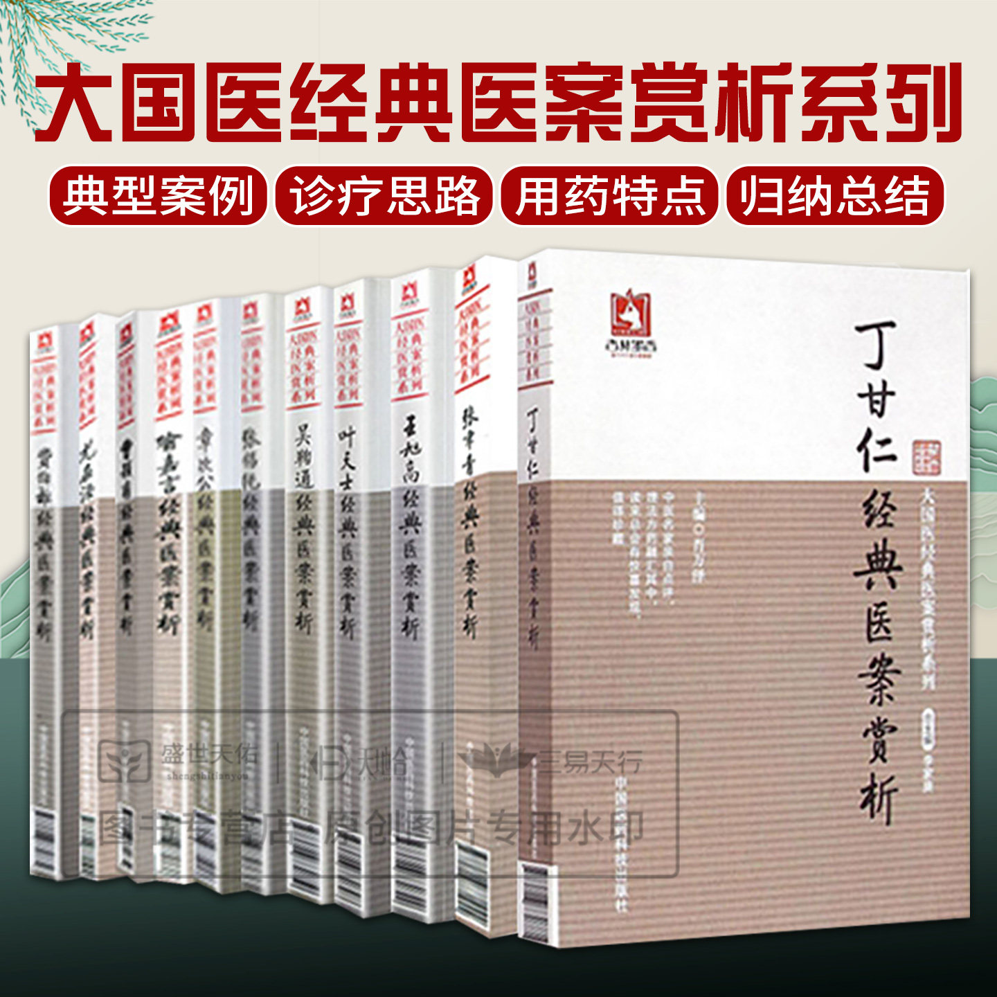 11本套装 大国医经典医案赏析系列 章次公 叶天士 费伯雄 曹颖甫 张聿青 张锡纯 尤在泾 吴鞠通 王旭高 喻嘉言 丁甘仁经典医案赏析