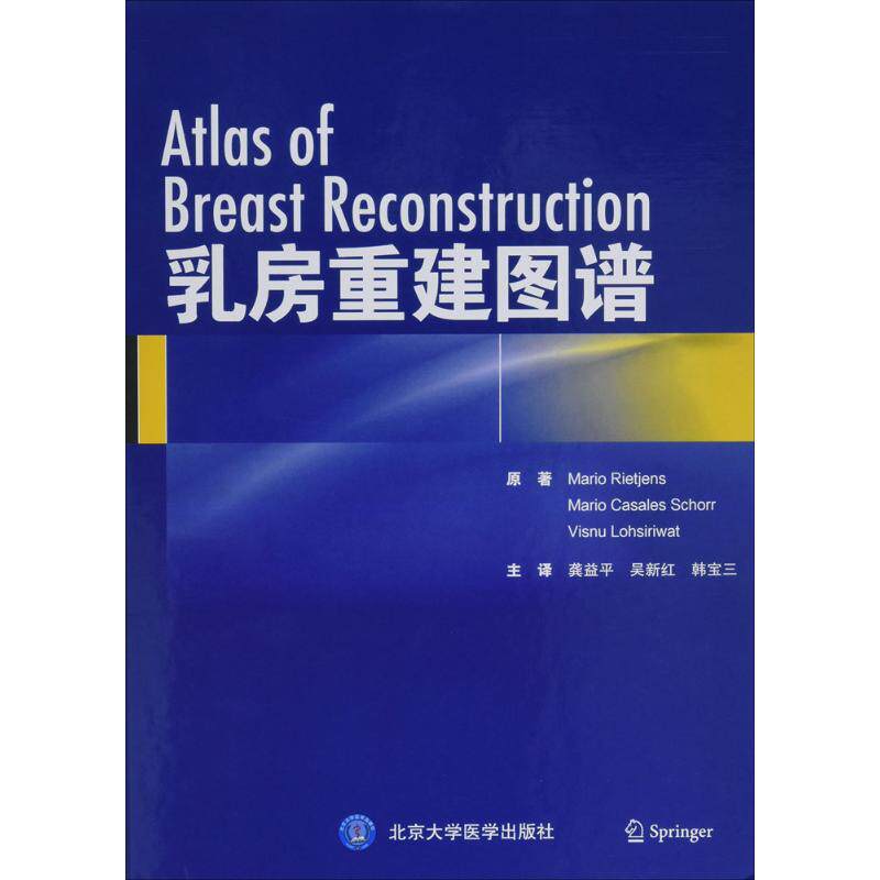 asy 乳房重建图谱 (意)马里奥·瑞杰(Mario Rietjens) 原著；龚益平,吴新红 等 主译 9787565914089 北京大学医学出版社