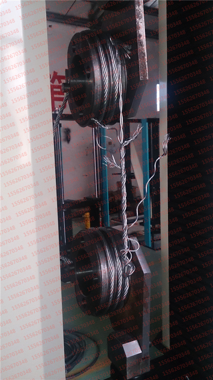 纵驰测控中国大陆山东省济南市粗钢丝绳拉伸专用缠绕试验夹具