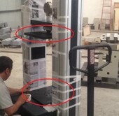 管材环刚度试验夹具_环刚度压扁试验装 置_管材压缩试验专用压盘