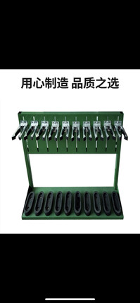 金属木制礼宾枪架子模型可调节高度器材81 95 03 56展示收纳柜