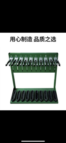 金属木制礼宾枪架子模型可调节高度器材81 95 03 56展示收纳柜