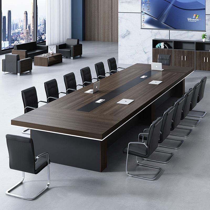 办公家具会议桌长桌大型简约现代长条桌培训桌洽谈桌桌椅组合