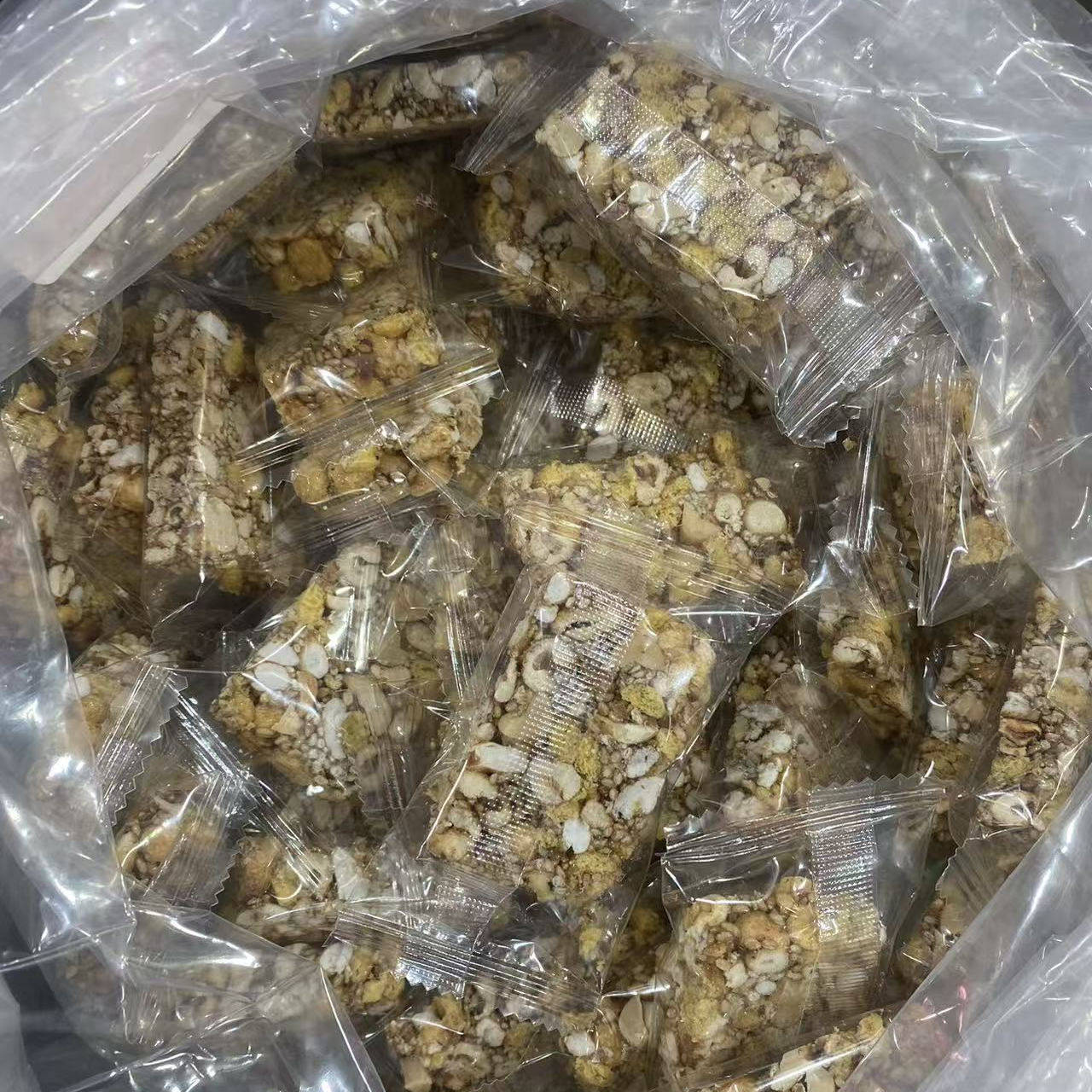 东阳农家切糖米花冻米糖玉米黑芝麻手工麦芽花生酥小块包装年糖