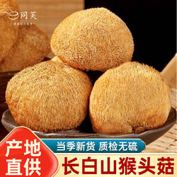 长白山猴头菇干货官方旗舰店正品养正宗东北猴头菇粉胃粉新鲜早餐