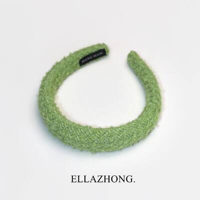 Ellazhog发箍毛绒甜美