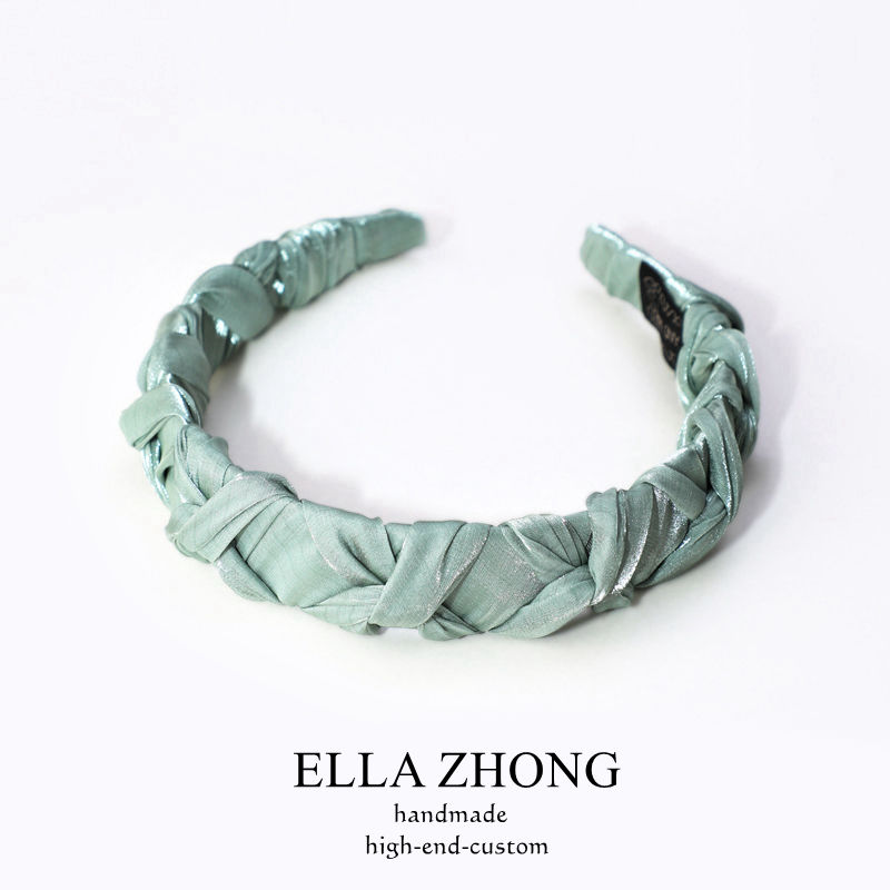 Ellazhong发箍布法式复古甜美
