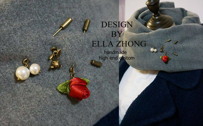 Broche femme ELLA ZHONG en Matériau mixte - Ref 1176730 Image 5