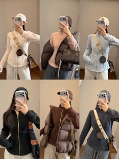 2025冬新款 女士600g奥利绒小立领收腰外套洋气百搭高品质保暖舒适