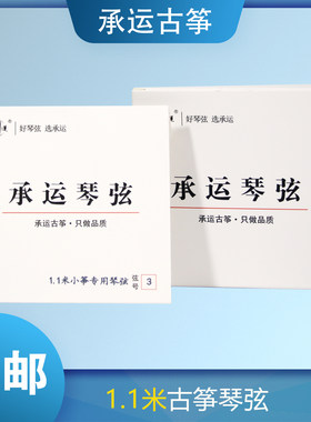 承运古筝1.1米琴弦B型1-21弦全套/单根专业演奏小筝琴弦