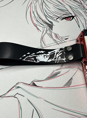 77gaming雏田的眼睛客制化美加狮飘带wooting通用键盘飘带装饰品