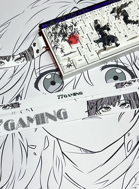 77gaming玛奇玛Made68系列灯箱贴纸Made68ultramade68pro灯罩贴纸