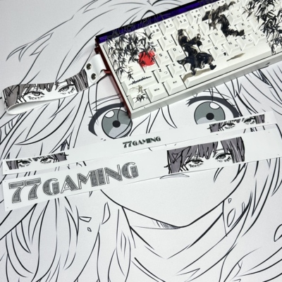 77gaming玛奇玛Made68系列灯箱贴纸Made68ultramade68pro灯罩贴纸