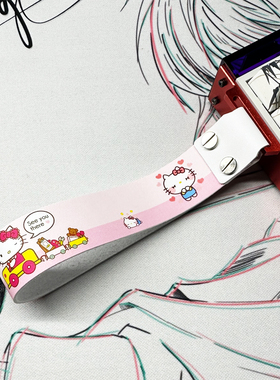 77gamingkitty卡通猫客制化美加狮飘带wooting通用键盘飘带装饰品