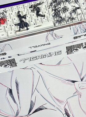 77gaming狼珠hero68he玛奇玛系列灯箱二次元电竞游戏键盘灯罩贴纸