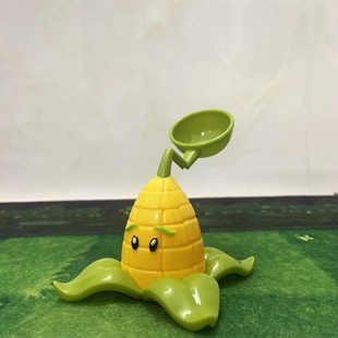正版植物大战僵尸玩具玉米投手火龙草导弹萝卜儿童玩具散装全套3-