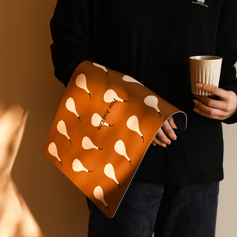 轻奢高级感满满的餐垫防水防油