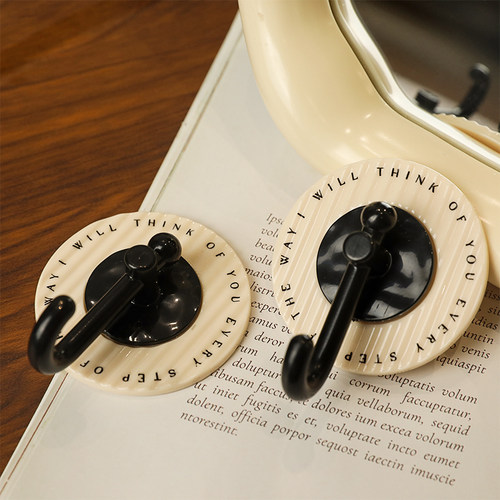 挂钩免打孔墙面粘钩高颜值奶油风