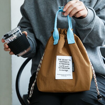 手提饭盒袋保温包大容量便携带饭