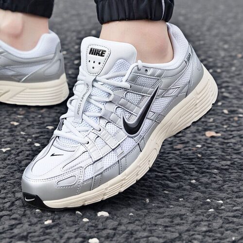 NIKE耐克男鞋P-6000运动鞋夏季复古透气轻便缓震老爹鞋CD6404