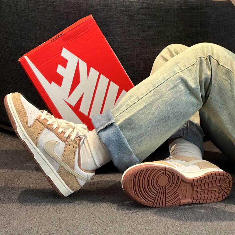 正品耐克NIKE米白棕男子户外