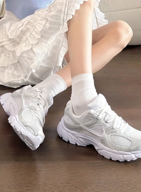 NIKE耐克休闲鞋女鞋2025秋季新款白色网面透气老爹鞋V5 RNR运动鞋