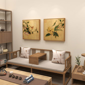 米亦堂x枇杷山鸟 花鸟玄关配电箱宋代美学挂画 果熟来禽图新中式