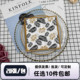 彩色印花餐巾纸高端款 树叶方形纸巾派对婚庆烘培一次性餐垫20张