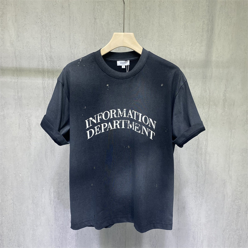 美式复古水洗做旧字母印花短袖T恤男宽松痞帅百搭潮牌上衣2026新